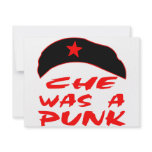 Che Was A Punk invitations