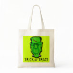 Cheap, Sturdy Frankenstein Trick or Treat Bag