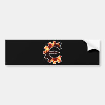Cheat Engine Logo 2 - Fractal Bumper Sticker