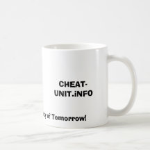 CHEAT-UNIT.iNFO, The Warez Community of Tomorrow! Coffee Mug
