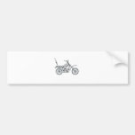 CHECK OUT MOTORCYCLE BUMPER STICKER