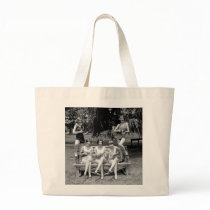 Check Out Those Ukuleles! - 1920s Canvas Bag