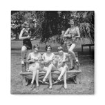 Check Out Those Ukuleles! - 1920s Refrigerator Magnet