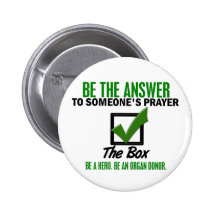 Check The Box Be An Organ Donor 3 Pin