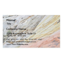Checkerboad Mesa Zion Sandstone Strata Business Cards