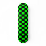 checkers green skate boards