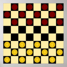 Checkers Print