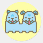 Chee Chaa Round Sticker