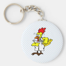 Cheech Chicken Key Chains