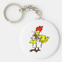 Cheech Chicken Keychain