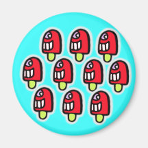 cheeky loll refrigerator magnets