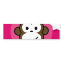 Cheeky Monkey bumper stickers