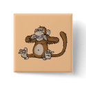 Cheeky monkey button