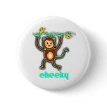 cheeky monkey button