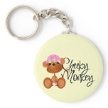 Cheeky Monkey - Girl Tshirts and Gifts keychains