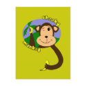 Cheeky Monkey postcards