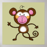 Cheeky monkey posters