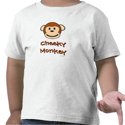 Cheeky Monkey Shirt by CrazyClara