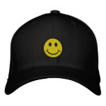 Cheeky Smiley embroidered hats