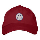 Cheeky Smiley embroidered hats