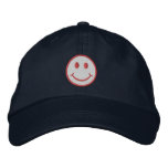 Cheeky Smiley embroidered hats