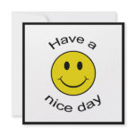 Cheeky Smiley invitations