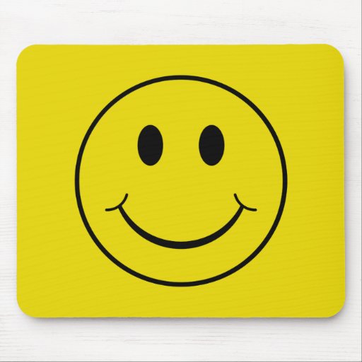 Cheeky Smiley Mousepad