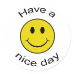 Cheeky Smiley stickers