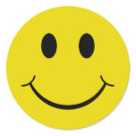 Cheeky Smiley stickers
