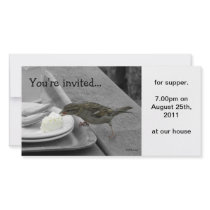 Cheeky Sparrow Photocard Photo Card Template