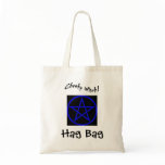 Cheeky Witch Hag Bag - Blue Pentagram