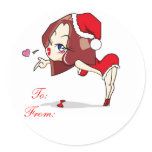 Cheeky Xmas Sticker