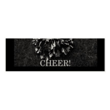 cheer bookmark business card templates