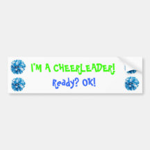 cheer bumper sticker