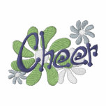 Cheer embroidered shirts