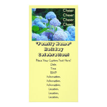 Cheer Family Name Holiday Celebration! Invitations Personalized Photo Card