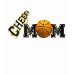 Cheer Mum (basketball) t-shirts