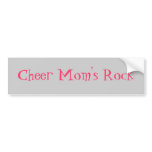 Cheer Mum's Rock bumper stickers