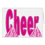 Cheer Pink Card