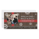 Cheerful Christmas Photo Card