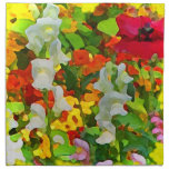 Cheerful Garden Colours Napkin