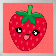 Cheerful Ichigo Poster