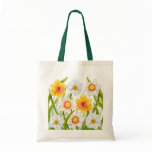 Cheerful Spring Daffodils Tote Bag