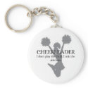 Cheerleader2 keychain