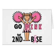 Cheerleader For 2nd Base Card