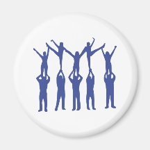 Cheerleader Fridge Magnets