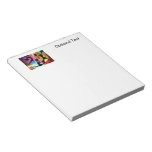 Cheerleaders in Electric Laser Show Notepad