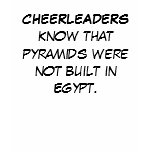 CHEERLEADERS know... t-shirts