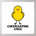 Cheerleading Chick posters