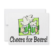 Cheers For Beers St Patty Day